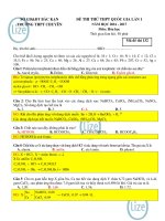 de thi thu thpt quoc gia 2017 mon hoa hoc truong thpt chuyen bac kan lan 1 2