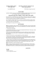 Quyết định 27 2013 QĐ-BNN-TCCB - Bổ sung nhiệm vụ quản lý nhà nước về doanh nghiệp thuộc phạm vi quản lý của Bộ Nông nghiệp và Phát triển nông thôn 27 QD BNN TCCB