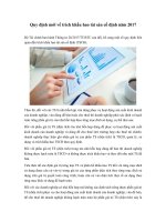 quy dinh moi ve trich khau hao tai san co dinh