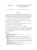 thong tu 11 2015 tt bxd ve viec cap chung chi hanh nghe moi gioi bat dong san