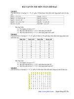 Toán rời rạc 2 - PTITVL NHDT TRR2
