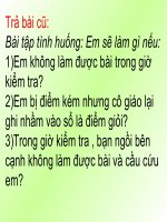 Bài 2. Vượt khó trong học tập