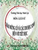 Bài 21. Trịnh - Nguyễn phân tranh