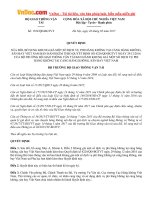 quyet dinh 1522 qd bgtvt nam 2017 sua doi khung gia dich vu phi hang khong tai cang hang khong san bay