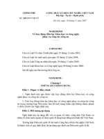 Nghị định số 169 2007 NĐ-CP của Chính phủ: Về huy động tiềm lực khoa học và công nghệ phục vụ công tác công an