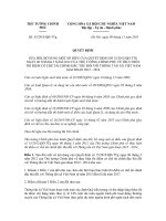 Quyet dinh 55 2015 QD TTg co che tai chinh TTXVN