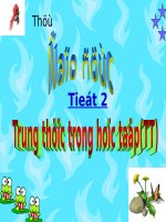 Bài 1. Trung thực trong học tập
