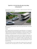 nguoi lai xe o to bi tich thu giay phep trong nhung truong hop nao