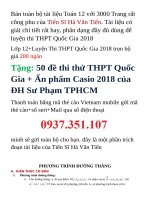40Phuong trinh duong thang giai rat chi tiet TSHa van tien 