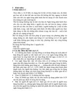 Nội dung của LC (theo phục lục 7 4 trang 289 giáo trình) 