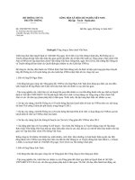 Công văn 3707 2012 BTTTT-TCCB - Thực hiện Quyết định 1746 QĐ-TTg