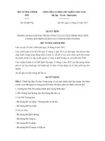 quyet dinh 43 qd ttg thanh lap ban chi dao trung uong ve cai cach tien luong bao hiem xa hoi