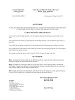 Quyết định 06 2013 QĐ-UBND tỉnh An Giang - Quy định thẩm quyền của cơ quan nhà nước trong thực hiện quản lý hoạt động tín ngưỡng, tôn giáo trên địa bàn tỉnh An Giang