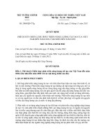 Quyet dinh 2068 QD TTg phat trien nang luong tai tao VN