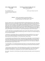 Công văn 312 2013 LĐTBXH-ATLĐ - Đảm bảo an toàn trong dịp tết Quý Tỵ năm 2013 và dịp Tuần lễ Quốc gia an toàn, vệ sinh lao động, phòng chống cháy nổ lần thứ 15