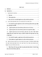 Bình luận các quy định của pháp luật hiện hành về chủ thể nộp đơn yêu cầu mở thủ tục phá sản