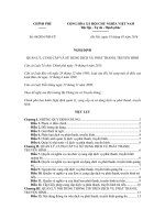 nghi dinh 06 2016 nd cp quy dinh quan ly cung cap va su dung dich vu phat thanh truyen hinh