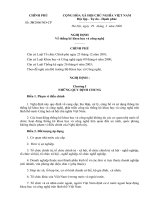 Nghị định số 30 2006 NĐ-CP của Chính phủ: Quy định về thống kê khoa học và công nghệ