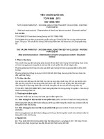 TCVN 9666 2013 xác định hàm lượng tinh bột