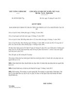 Quyết định 09 2013 QĐ-TTg - Quy định chuẩn tiếp cận pháp luật của người dân tại cơ sở