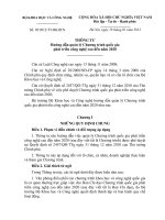 Thông tư số 02 2012 TT- BKHCN của Bộ Khoa học và Công nghệ: Hướng dẫn quản lý Chương trình quốc gia phát triển công nghệ cao đến năm 2020