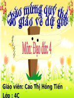 Bài 8. Yêu lao động