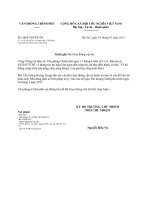 Công văn 5465 VPCP-KTN - Xử lý vấn đề báo chí phản ánh về hệ thống công trình nắn dòng chảy sông Hồng