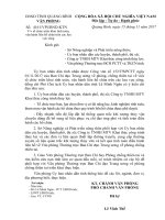 Tổ chức triển khai tính toán vận hành liên hồ chứa trên các lưu vực sông