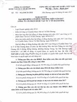 430 NQ HDCD DHD Nghi quyet Dai Hoi dong co dong thuong nien nam 2017 ngay 04.4.2017