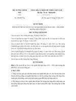 quyet dinh 168 qd ttg de an tai co cau nganh dien giai doan 2016 2020 dinh huong den nam 2025