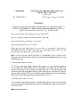 Nghi dinh 112 2015 ND CP co che tai chinh ngan sach dac thu doi voi thu do Ha Noi