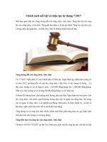 tong hop chinh sach noi bat co hieu luc tu thang 7 2017