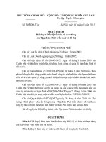 Quyết định số 345 QĐ-TTG - Phê duyệt Điều lệ tổ chức và hoạt động của Tập đoàn Phát triển nhà và đô thị