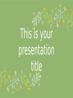 TẶNG 17 MẪU POWERPOINT ĐƠN GIẢN TUYỆT ĐẸP - ATA Global Ceres