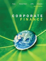 Corporate finance 7th  by ross jafffe and robert