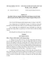 Thông tư quy định về thủ tục cấp giấy chứng nhận chất lượng an toàn kỹ thuật thiết bị xếp dỡ, thiết bị áp lực sử dụng trong giao thông vận