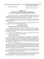 Thông tư số 05 2010 TT-BVHTTDL:Về xét duyệt đề tài khoa học, dự án sản xuất thử nghiệm của Bộ Văn hóa, Thể thao và Du lịch