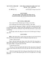 Quyết định số 1587 QĐ-TTG - Phê duyệt nhiệm vụ Quy hoạch giao thông vận Thủ đô Hà Nội đến năm 2030 tầm nhìn đến năm 2050