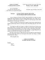 GIAI TRINH CHENH LECH LNST Quy4