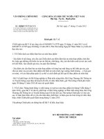 Công văn 10360 2012 VPCP-KGVX - Chiến dịch cao điểm đảm bảo an toàn thực phẩm năm 2013