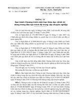 Thông tư số 11 2012 TT-BGDĐT - Ban hành chương trình môn học Giáo dục chính trị dùng trong đào tạo trình độ Trung cấp chuyên nghiệp