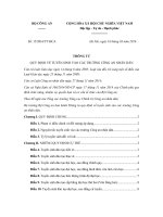 thong tu 15 2016 tt bca quy dinh tuyen sinh vao cac truong cong an nhan dan