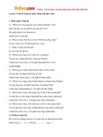 giai bai tap sgk tieng anh lop 5 chuong trinh moi unit 20 which one is more exciting life in the city or life in the countryside