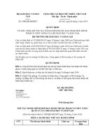 Quyết định số 1800 QĐ-BGDĐT - Công bố thủ tục hành chính được ban hành mới thuộc phạm vi chức năng của Bộ Giáo dục và Đào tạo