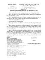 Thông tư số 176 2011 TT-BQP - Ban hành chương trình bồi dưỡng kiến thức quốc phòng - an ninh