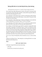 huong dan binh xet cac danh hieu thi dua khen thuong