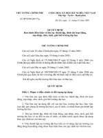 Quyết định số 07 2009 QĐ-TTG - Ban hành điều kiện và thủ tục thành lập, đình chỉ hoạt động, sáp nhập, chia, tách, giải thể trường Đại học
