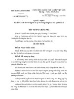 Quyết định số 18 2011 QĐ-TTG về chính sách đối với người có uy tín trong đồng bào dân tộc thiểu số