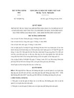 quyet dinh 732 qd ttg ve dao tao boi duong nha giao va can bo quan ly co so giao duc pho thong