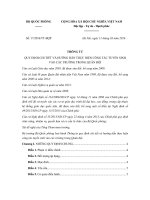 thong tu 17 2016 tt bqp cong tac tuyen sinh vao cac truong trong quan doi